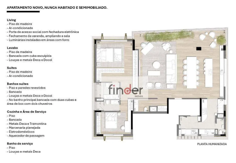 Apartamento, 2 quartos, 195 m² - Foto 2