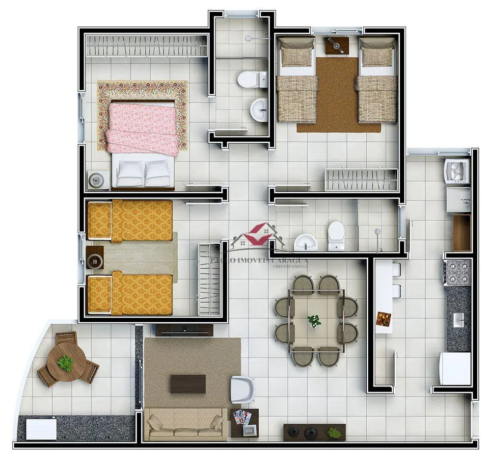 Apartamento, 3 quartos, 86 m² - Foto 16