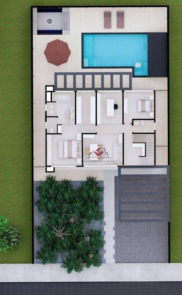 Casa de Condomínio, 3 quartos - Foto 3