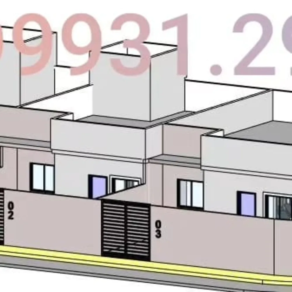 Casa, 3 quartos, 54 m² - Foto 2