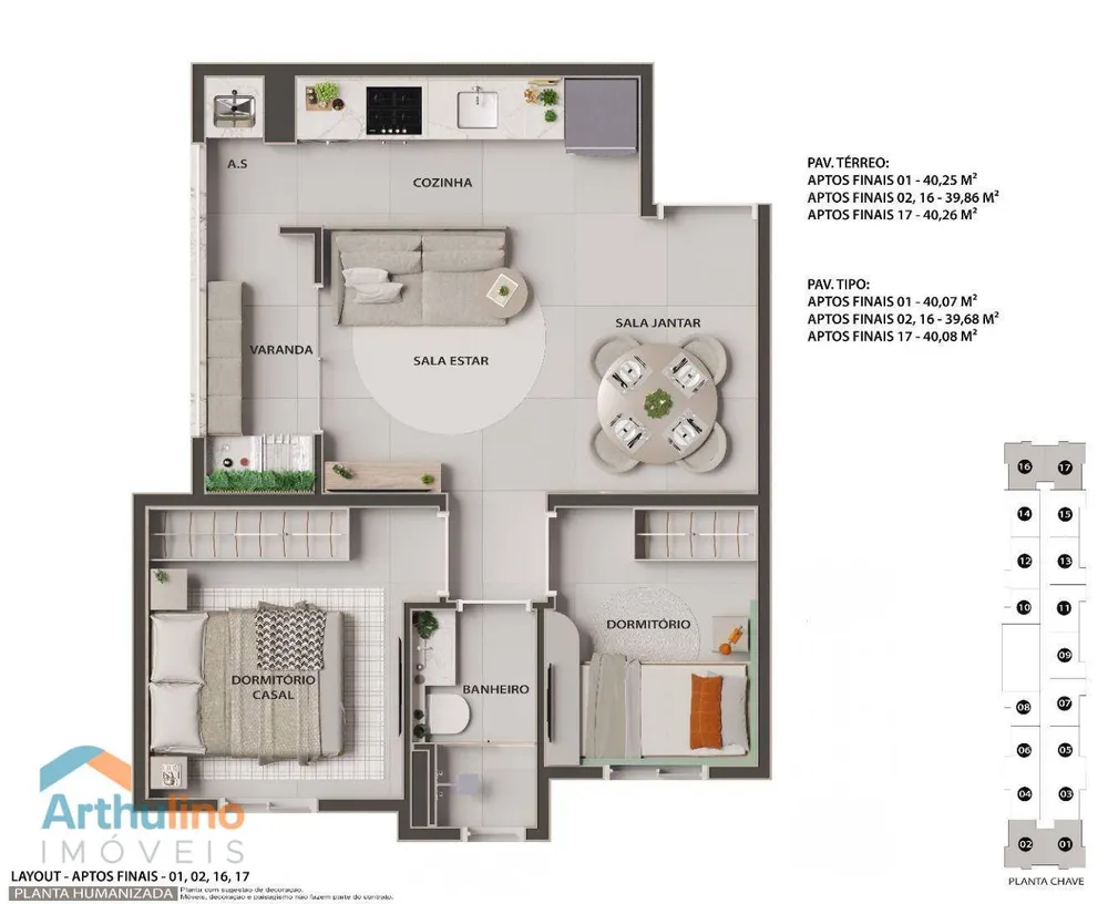 Apartamento, 27 m² - Foto 15