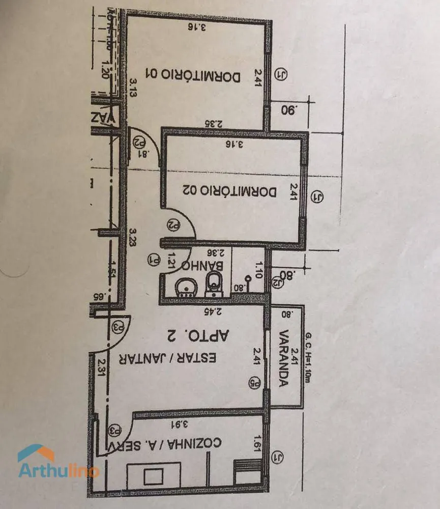 Apartamento, 2 quartos, 44 m² - Foto 8