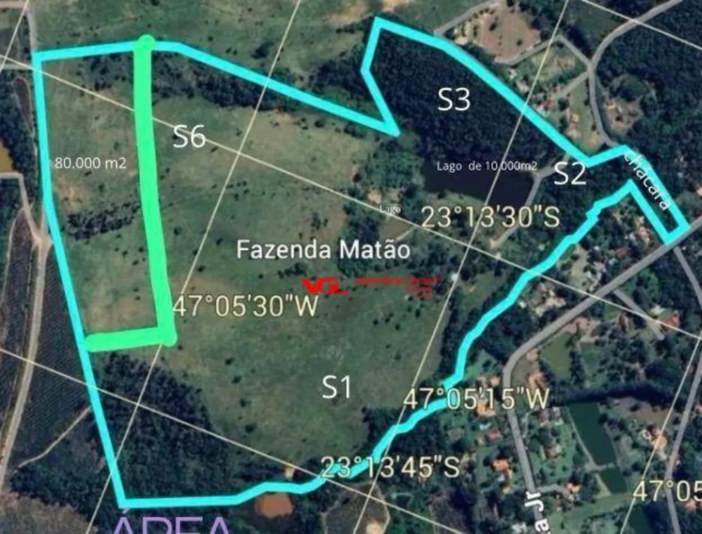 Terreno, 22 hectares - Foto 1