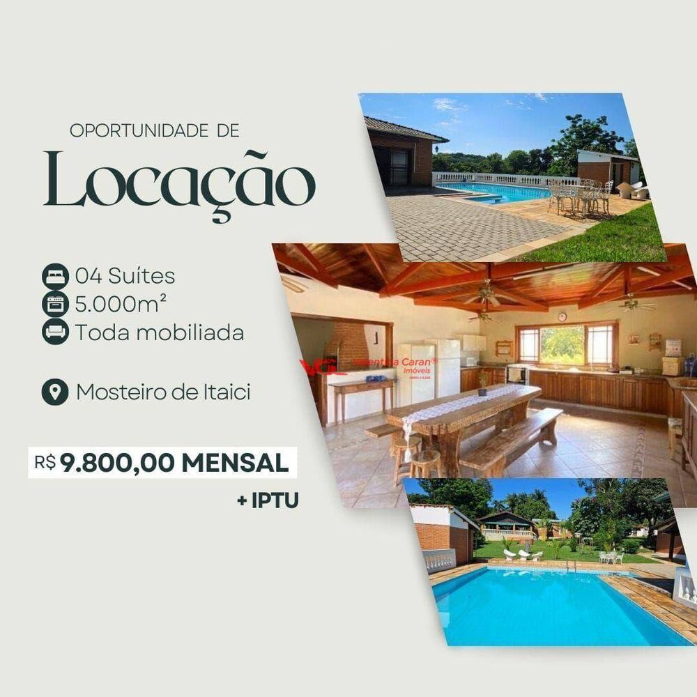 Chácara para alugar com 4 quartos, 750m² - Foto 2