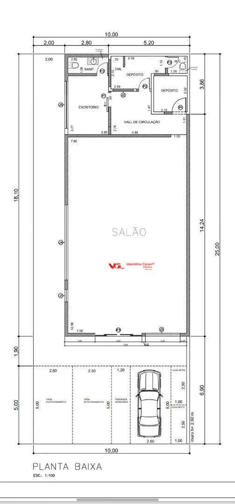 Loja-Salão, 140 m² - Foto 10