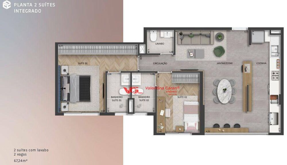Apartamento, 3 quartos, 1 m² - Foto 4