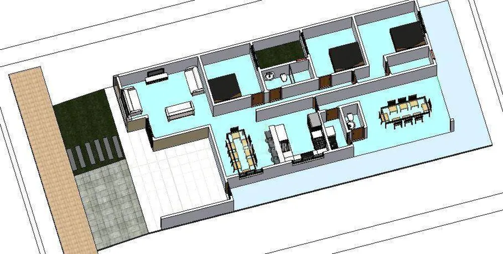 Casa, 3 quartos - Foto 4
