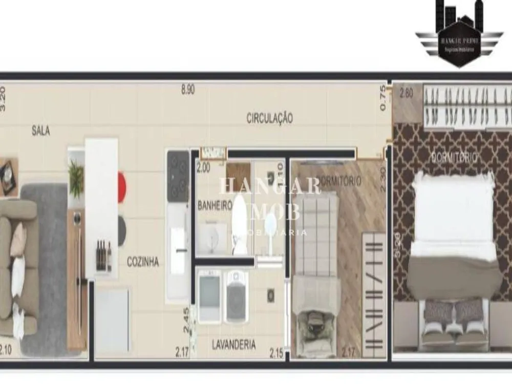 Apartamento, 2 quartos, 41 m² - Foto 4
