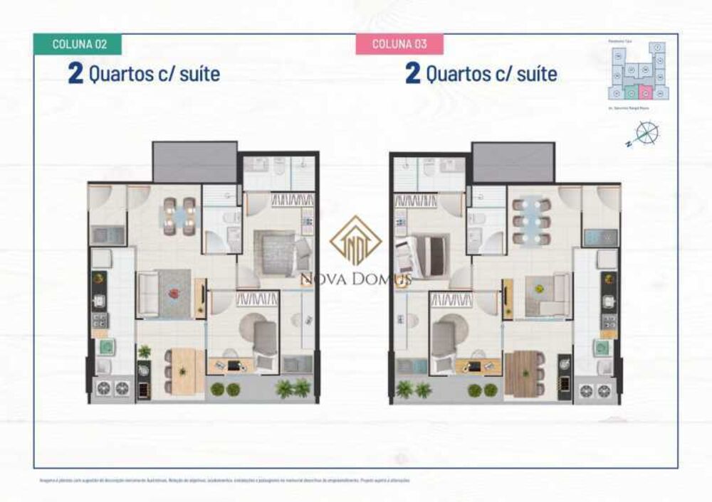 Apartamento, 2 quartos, 54 m² - Foto 8