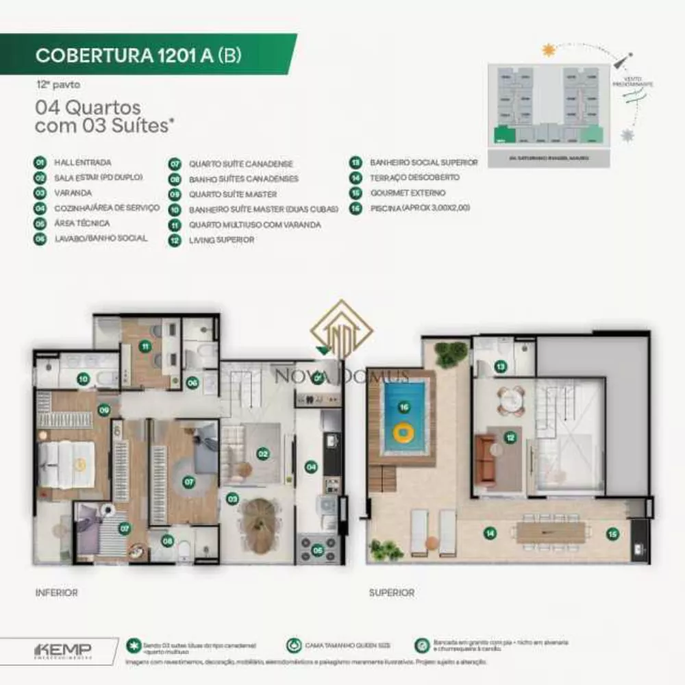 Apartamento, 3 quartos, 70 m² - Foto 18