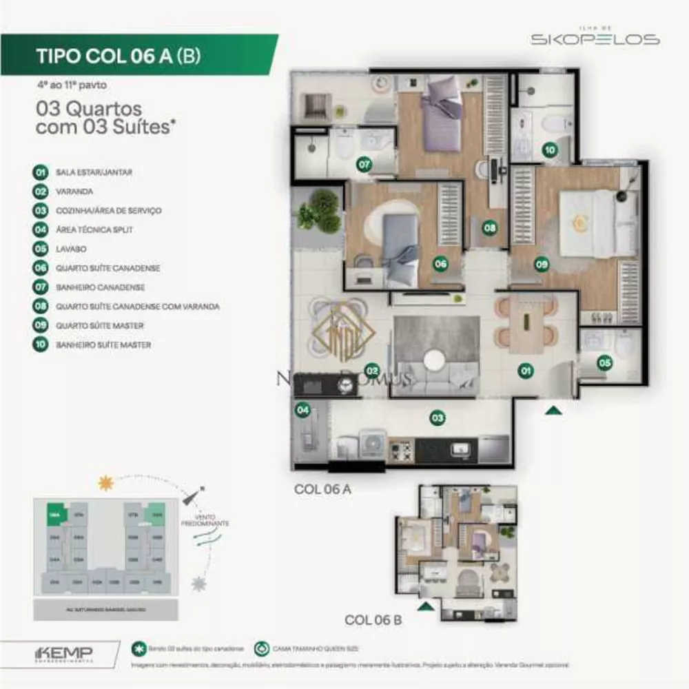 Apartamento, 3 quartos, 70 m² - Foto 14