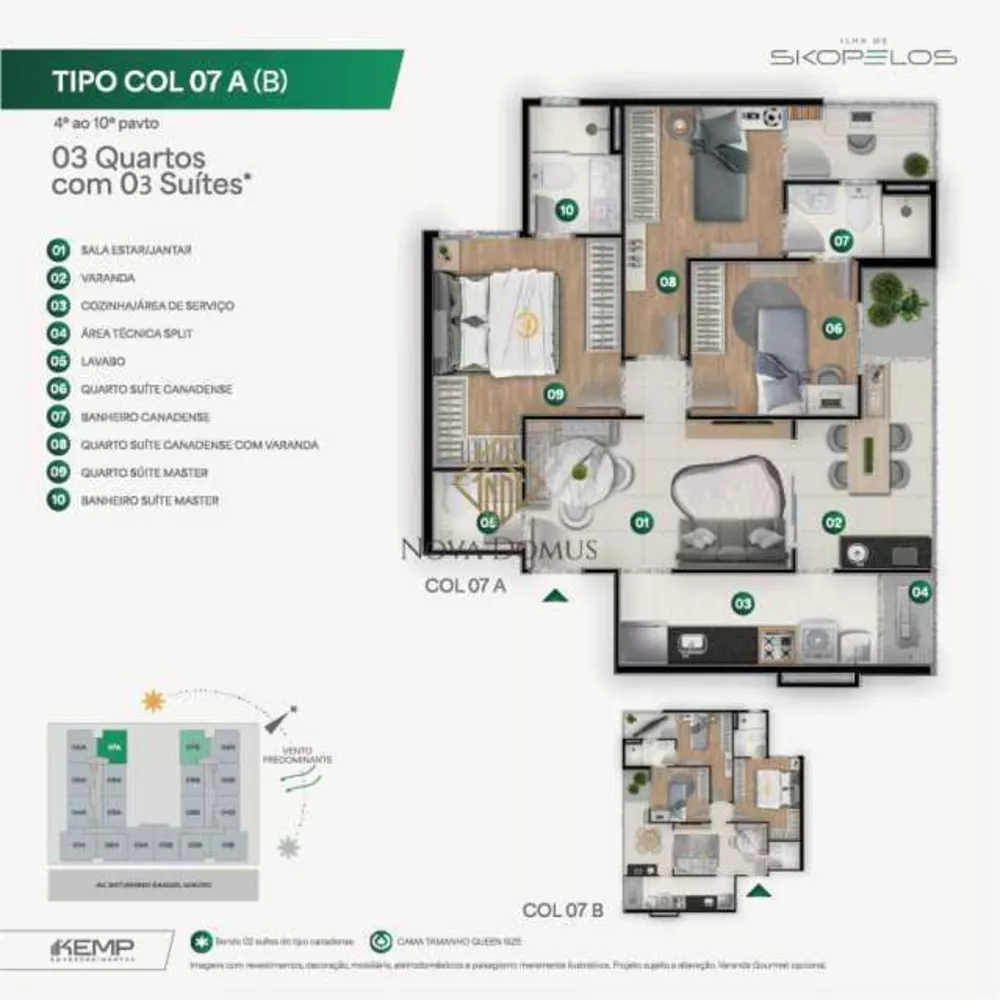 Apartamento, 3 quartos, 70 m² - Foto 15