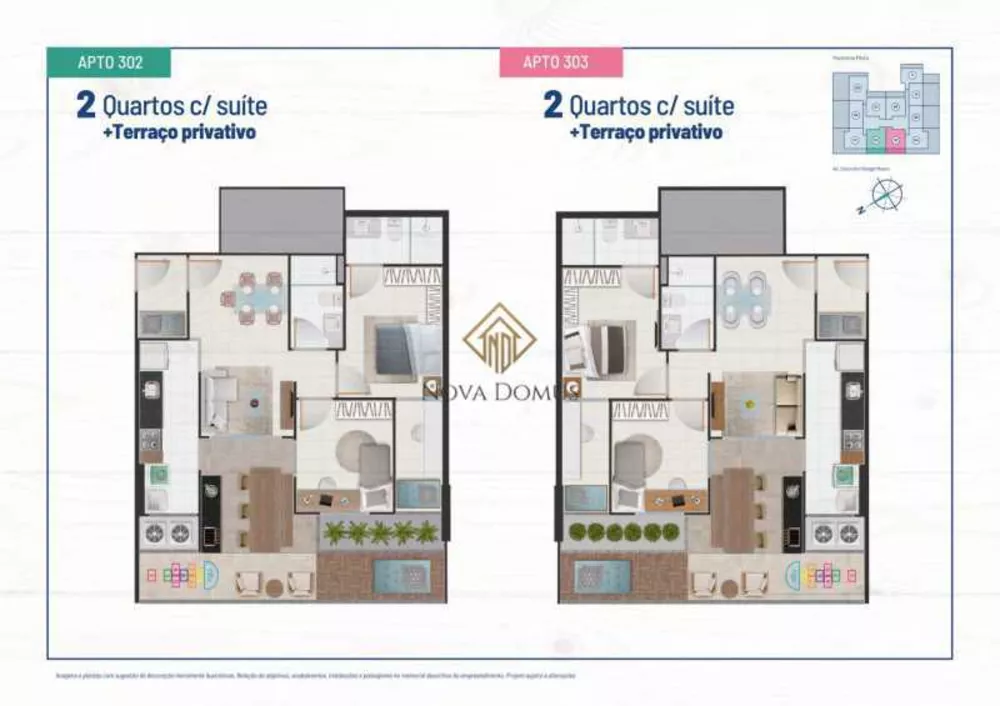 Apartamento, 2 quartos, 56 m² - Foto 7