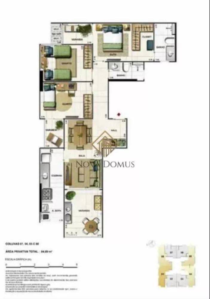 Apartamento, 3 quartos, 90 m² - Foto 24