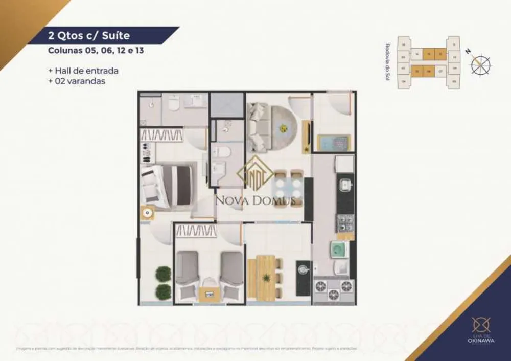Apartamento, 2 quartos, 58 m² - Foto 13