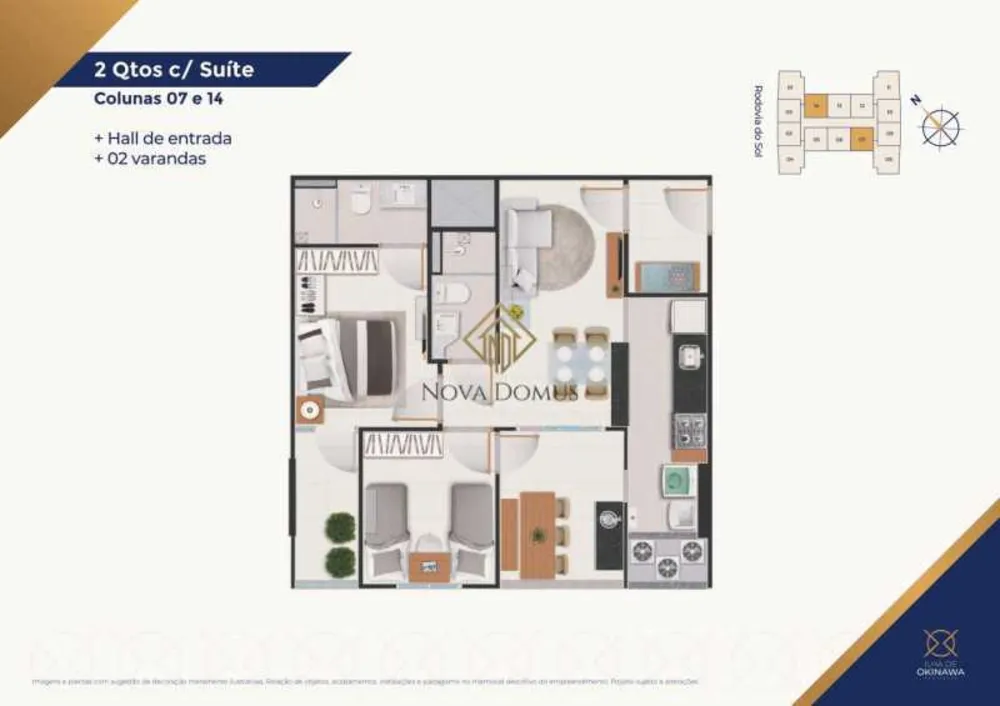 Apartamento, 2 quartos, 58 m² - Foto 15