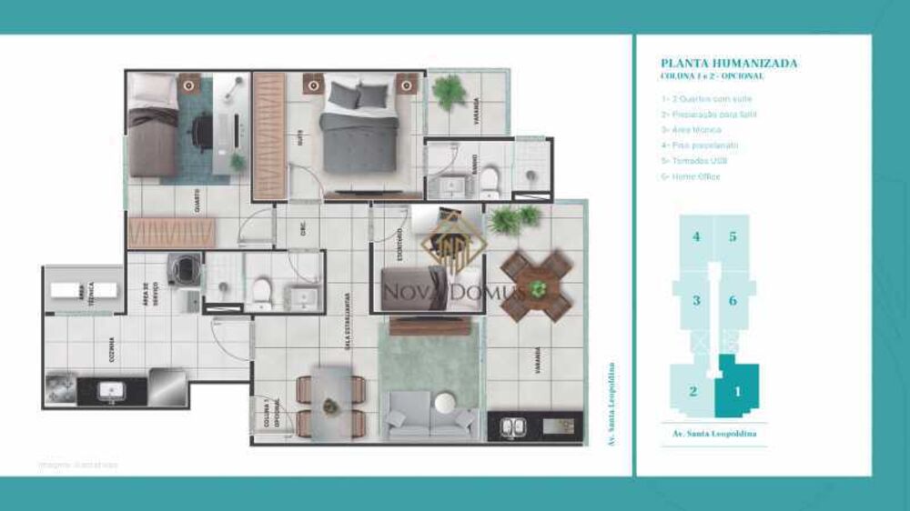 Apartamento, 2 quartos, 108 m² - Foto 8