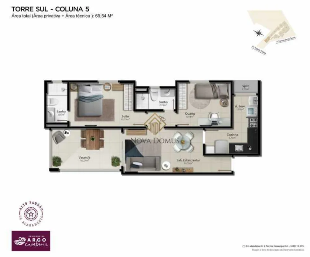 Apartamento, 2 quartos, 66 m² - Foto 10