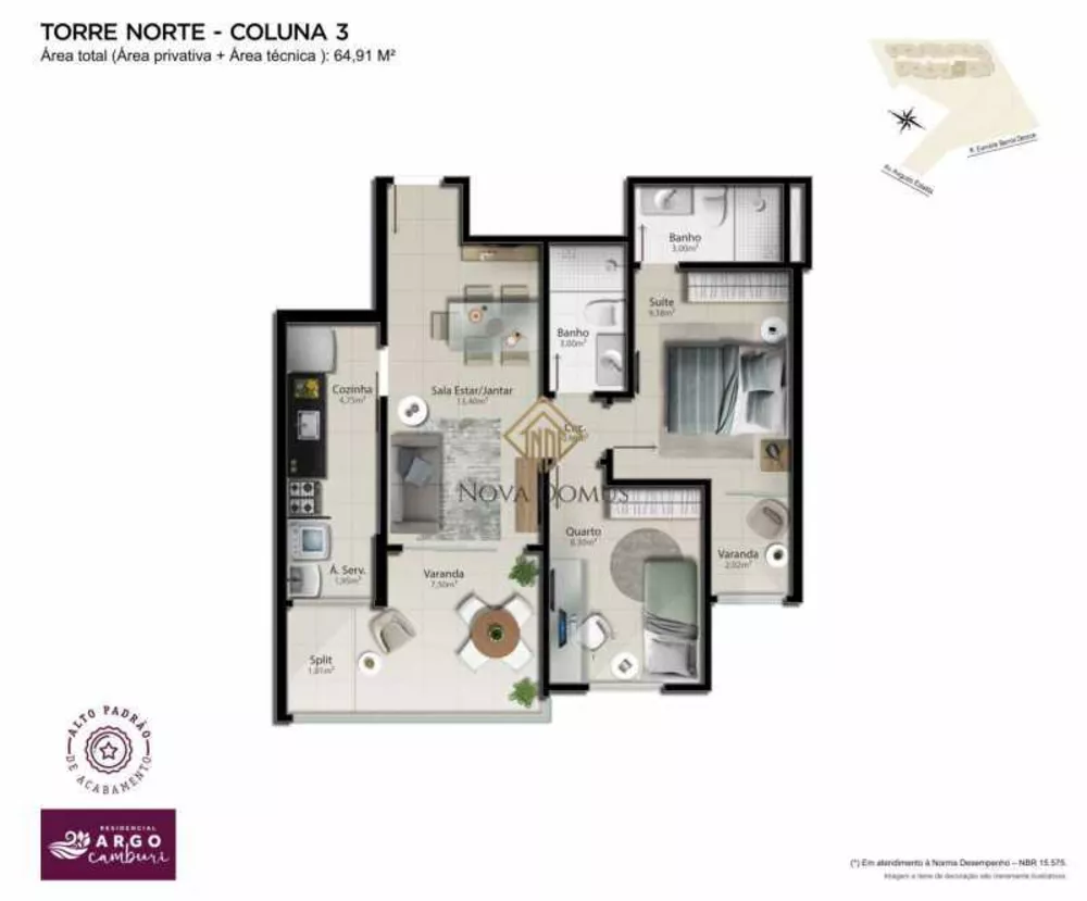 Apartamento, 2 quartos, 66 m² - Foto 4