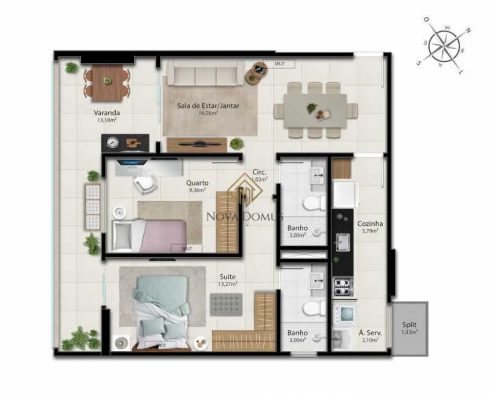 Apartamento, 2 quartos, 76 m² - Foto 14