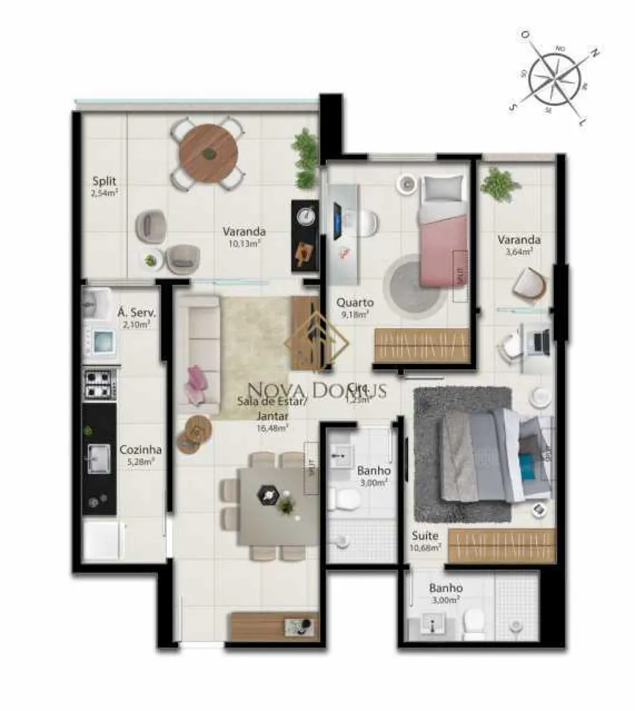 Apartamento, 2 quartos, 76 m² - Foto 15