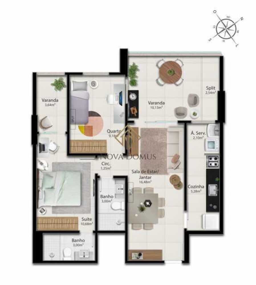 Apartamento, 2 quartos, 76 m² - Foto 7
