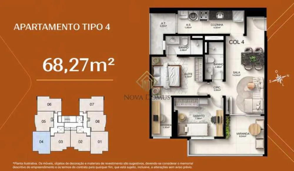 Apartamento, 2 quartos, 62 m² - Foto 9
