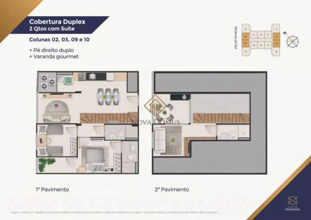 Cobertura, 2 quartos, 78 m² - Foto 11