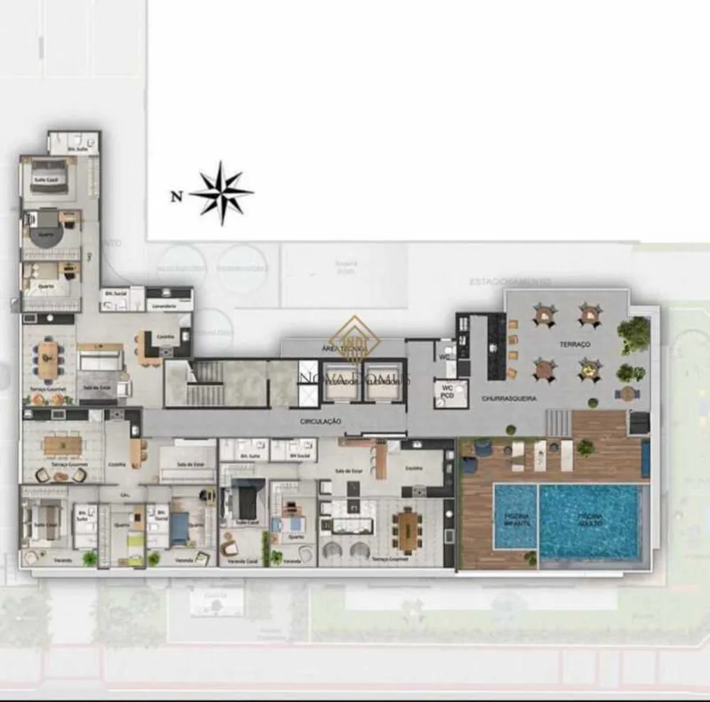 Apartamento, 2 quartos, 60 m² - Foto 7