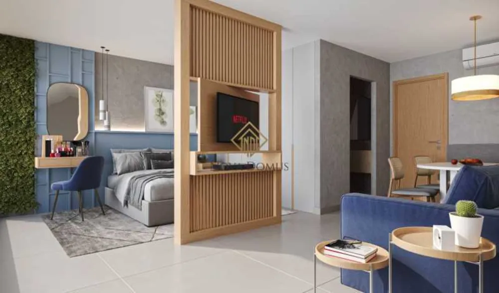 Apartamento, 1 quarto, 39 m² - Foto 1