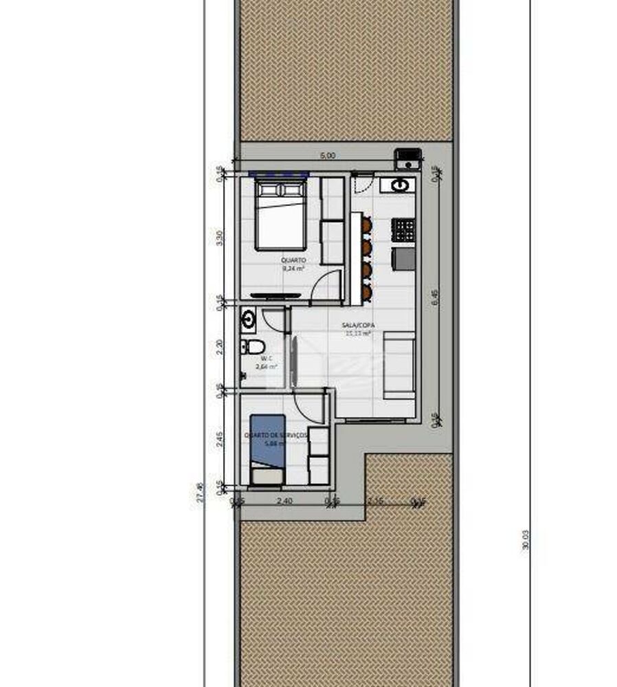 Casa à venda com 2 quartos, 43m² - Foto 1