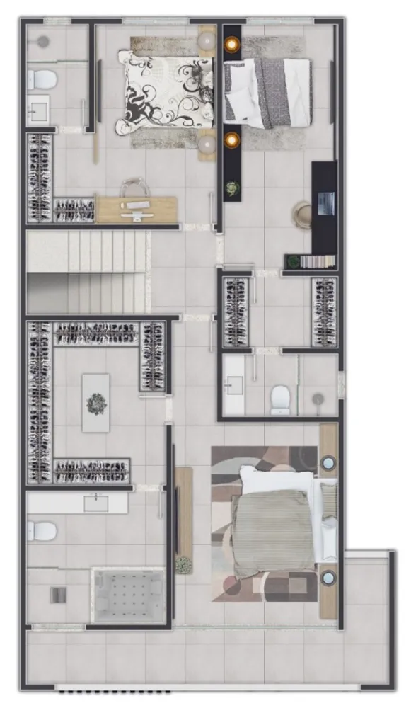 Casa de Condomínio, 4 quartos - Foto 3