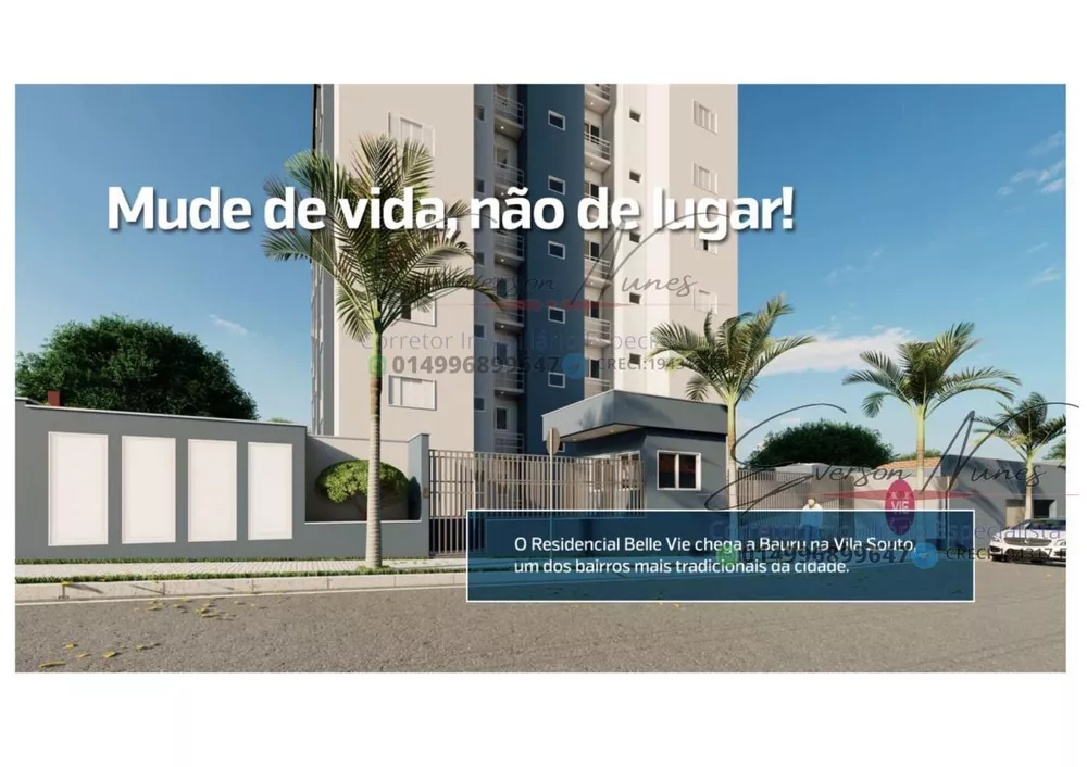 Apartamento à venda com 2 quartos, 59m² - Foto 2