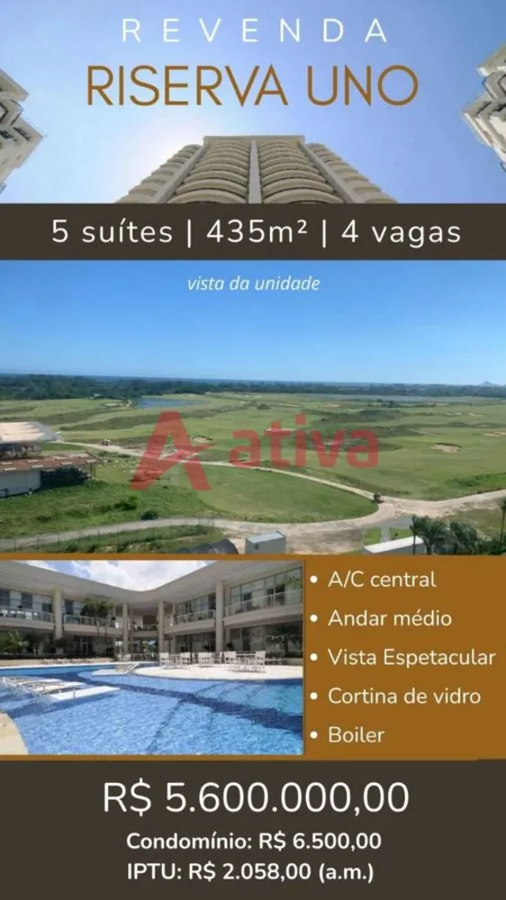 Apartamento, 5 quartos, 435 m² - Foto 1
