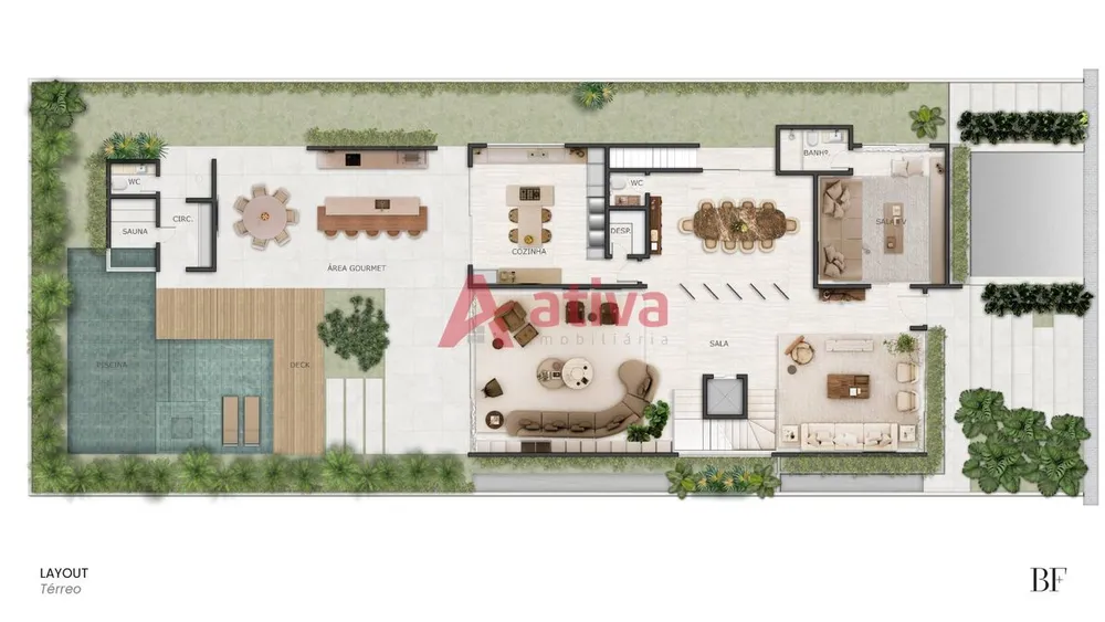 Casa de Condomínio, 4 quartos - Foto 2