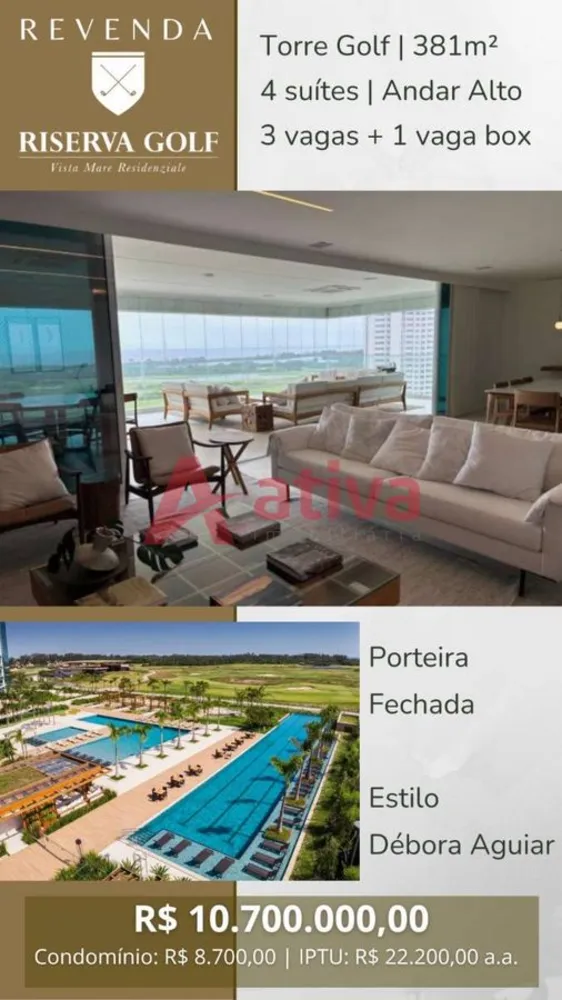 Apartamento, 4 quartos, 381 m² - Foto 2