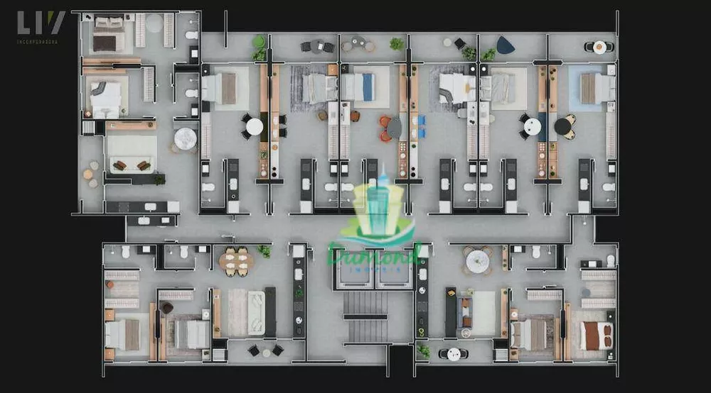 Apartamento, 1 quarto, 35 m² - Foto 2