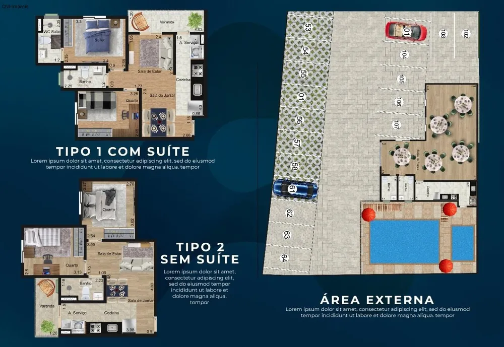 Apartamento, 2 quartos, 53 m² - Foto 19
