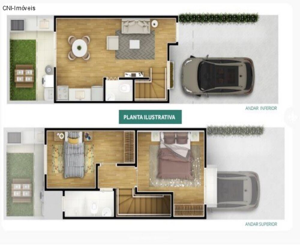 Casa, 2 quartos, 53 m² - Foto 6