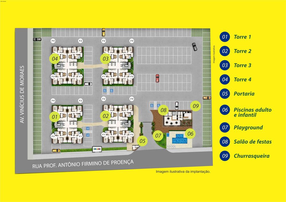 Apartamento, 3 quartos, 60 m² - Foto 2