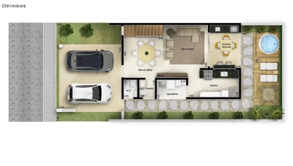 Casa, 3 quartos, 139 m² - Foto 5