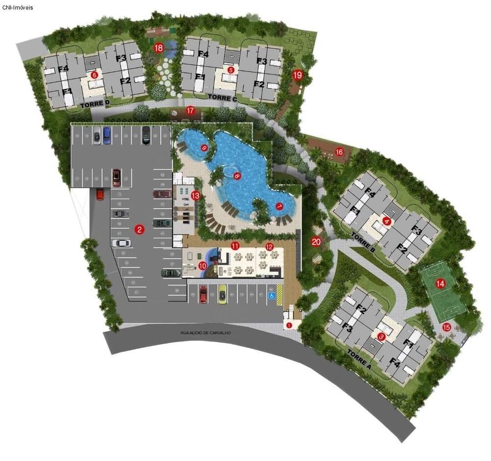 Apartamento, 3 quartos, 62 m² - Foto 3