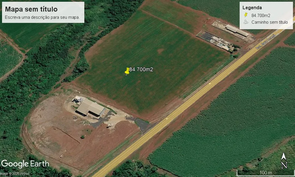 Terreno, 8 hectares - Foto 1