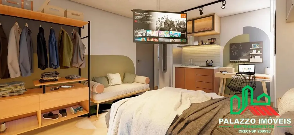 Apartamento, 1 quarto, 24 m² - Foto 2