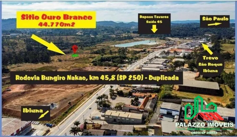 Terreno, 4 hectares - Foto 1