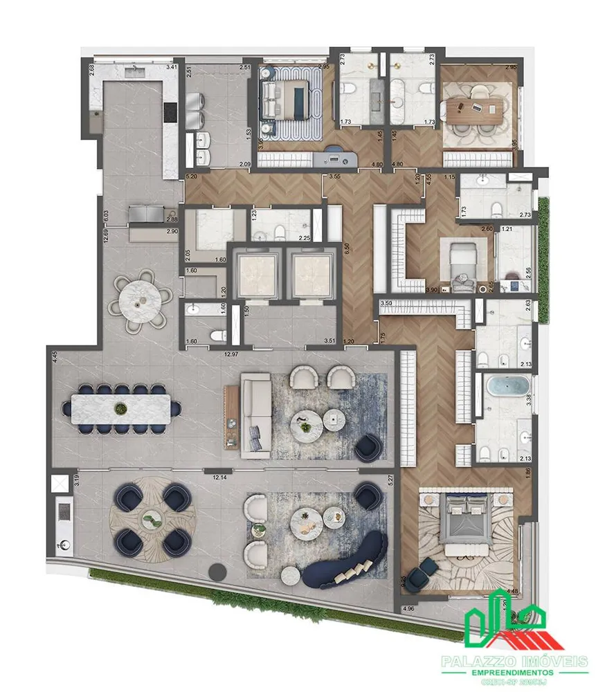 Apartamento, 4 quartos, 493 m² - Foto 16
