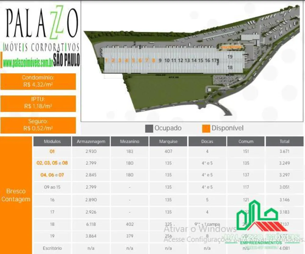 Depósito-Galpão, 3671 m² - Foto 2