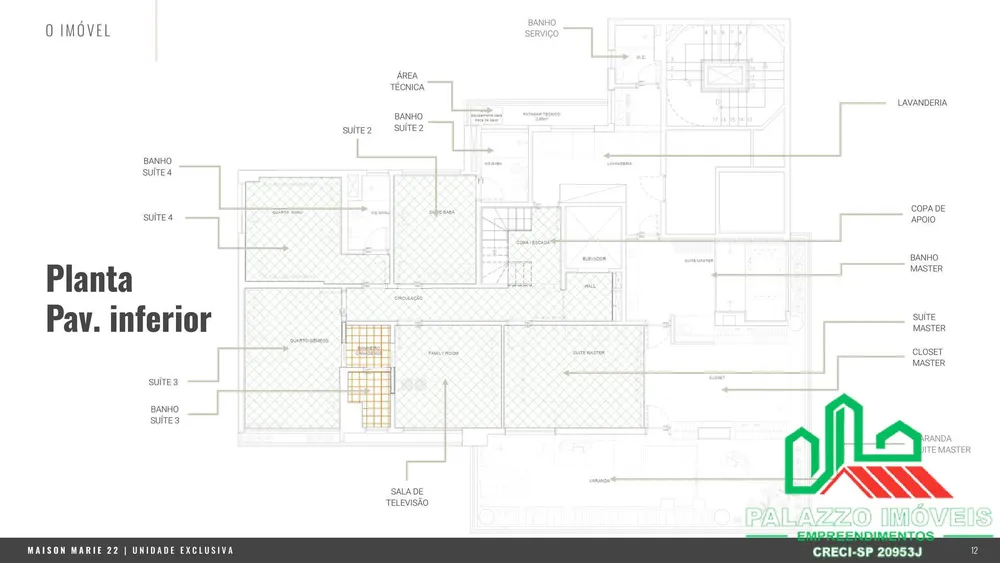 Cobertura, 5 quartos, 408 m² - Foto 5
