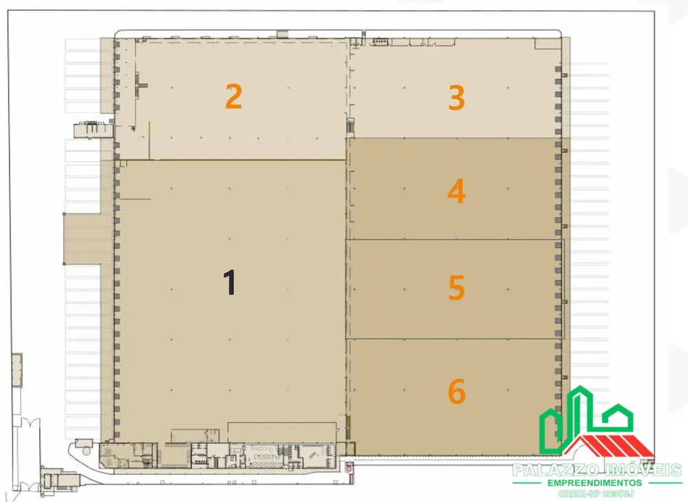 Depósito-Galpão, 4465 m² - Foto 2