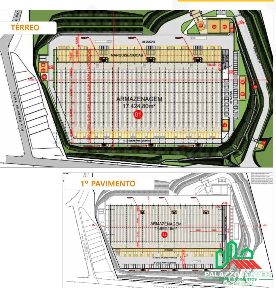 Depósito-Galpão, 17449 m² - Foto 3